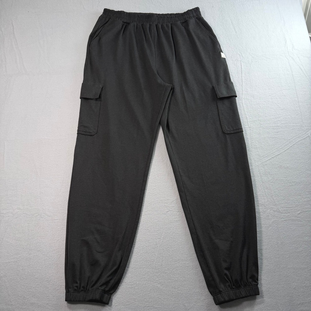 Vuori Black Heather Performance Cargo Joggers Mens Medium - Picture 2 of 6